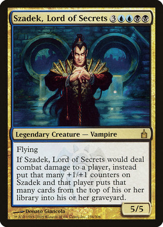 Szadek, Lord of Secrets [Ravnica: City of Guilds] | Cards and Coasters CA