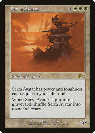 Serra Avatar [Urza's Saga] | Cards and Coasters CA