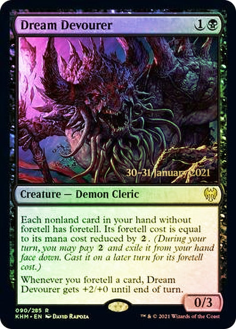 Dream Devourer  [Kaldheim Prerelease Promos] | Cards and Coasters CA