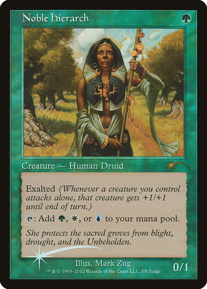 Noble Hierarch [Judge Gift Cards 2012] | Cards and Coasters CA