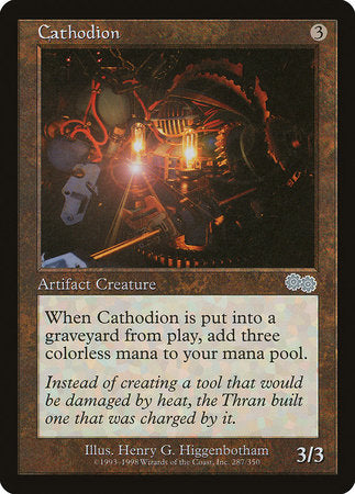 Cathodion [Urza's Saga] | Cards and Coasters CA