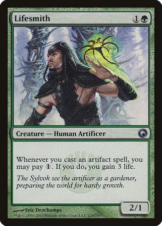Lifesmith [Scars of Mirrodin] | Cards and Coasters CA