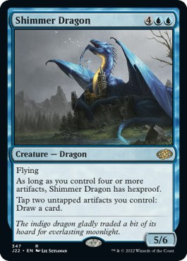 Shimmer Dragon [Jumpstart 2022] | Cards and Coasters CA