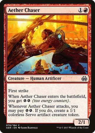 Aether Chaser [Aether Revolt] | Cards and Coasters CA