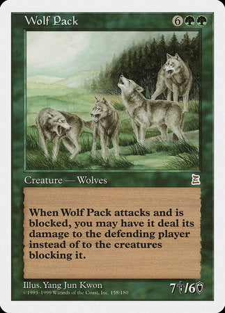 Wolf Pack [Portal Three Kingdoms] | Cards and Coasters CA