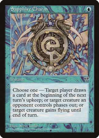 Sapphire Charm [Mirage] | Cards and Coasters CA