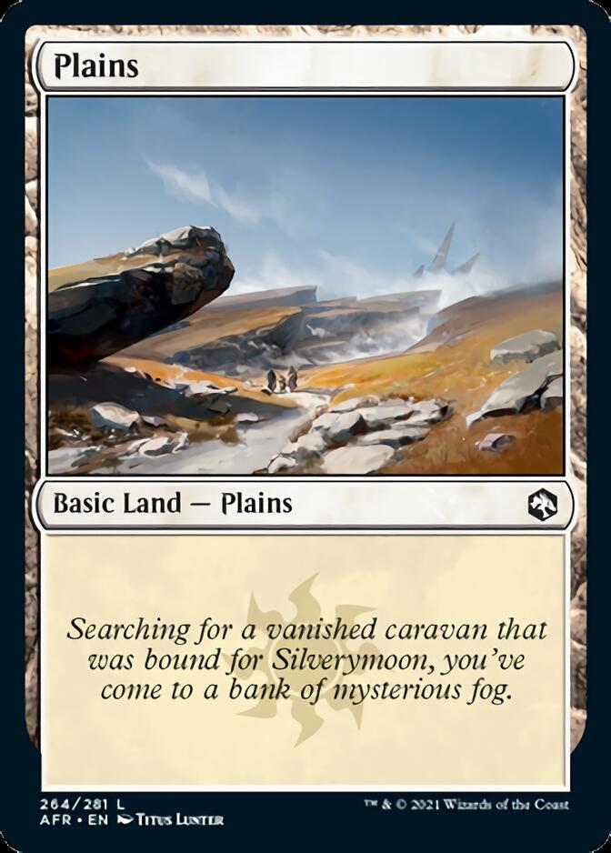 Plains (264) [Dungeons & Dragons: Adventures in the Forgotten Realms] | Cards and Coasters CA