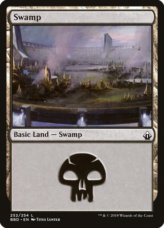 Swamp [Battlebond] | Cards and Coasters CA