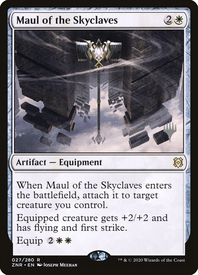 Maul of the Skyclaves (Promo Pack) [Zendikar Rising Promos] | Cards and Coasters CA