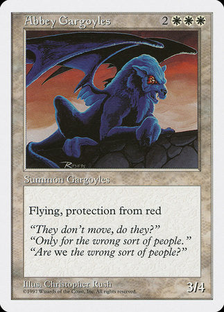 Abbey Gargoyles [Fifth Edition] | Cards and Coasters CA