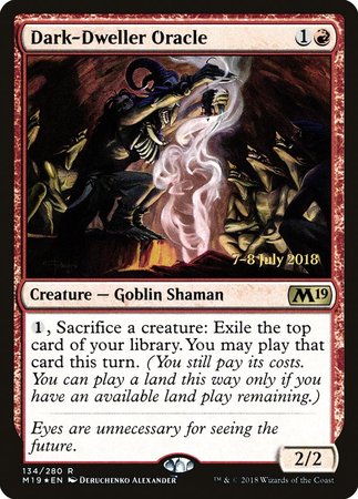 Dark-Dweller Oracle [Core Set 2019 Promos] | Cards and Coasters CA