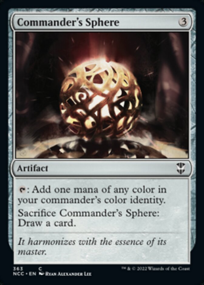 Commander's Sphere [Streets of New Capenna Commander] | Cards and Coasters CA