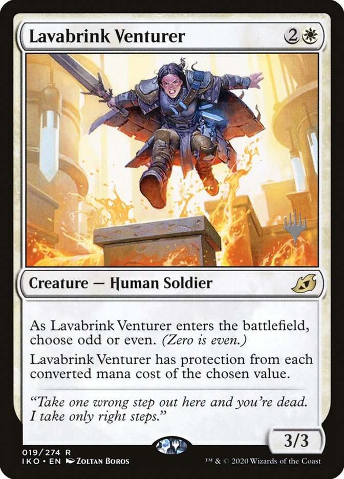 Lavabrink Venturer (Promo Pack) [Ikoria: Lair of Behemoths Promos] | Cards and Coasters CA