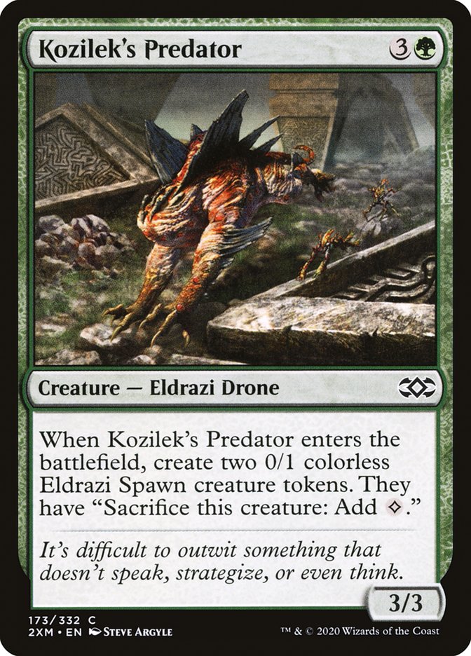 Kozilek's Predator [Double Masters] | Cards and Coasters CA