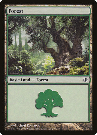 Forest (249) [Shards of Alara] | Cards and Coasters CA