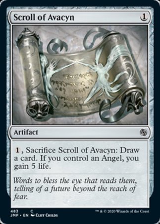 Scroll of Avacyn [Jumpstart] | Cards and Coasters CA