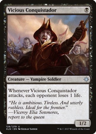 Vicious Conquistador [Ixalan] | Cards and Coasters CA