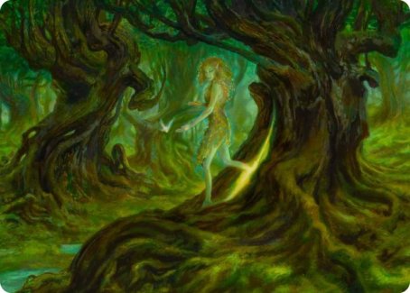 Neverwinter Dryad Art Card [Dungeons & Dragons: Adventures in the Forgotten Realms Art Series] | Cards and Coasters CA