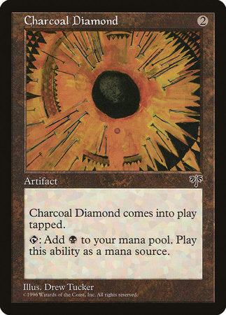 Charcoal Diamond [Mirage] | Cards and Coasters CA