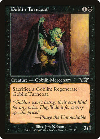 Goblin Turncoat [Legions] | Cards and Coasters CA