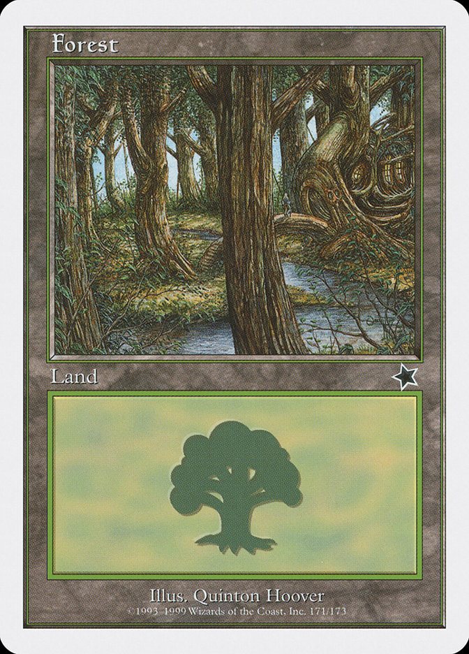 Forest (171) [Starter 1999] | Cards and Coasters CA