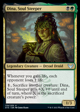 Dina, Soul Steeper [Strixhaven: School of Mages] | Cards and Coasters CA