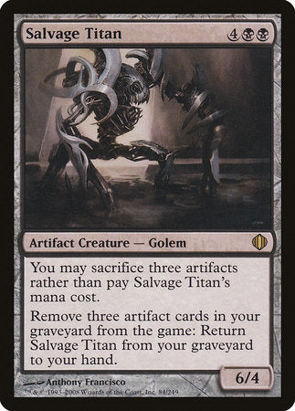 Salvage Titan [Shards of Alara] | Cards and Coasters CA