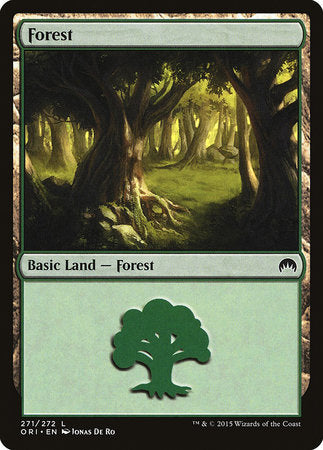 Forest (271) [Magic Origins] | Cards and Coasters CA