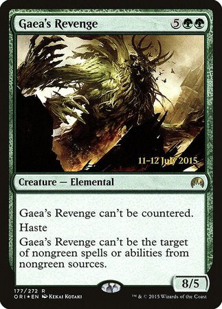 Gaea's Revenge [Magic Origins Promos] | Cards and Coasters CA