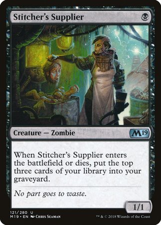 Stitcher's Supplier [Core Set 2019] | Cards and Coasters CA