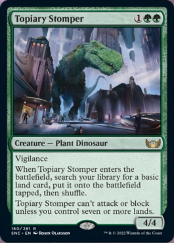 Topiary Stomper [Streets of New Capenna] | Cards and Coasters CA