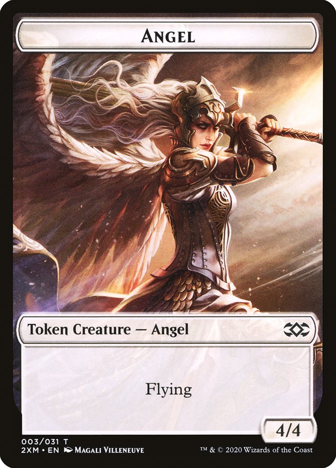 Angel Token [Double Masters] | Cards and Coasters CA