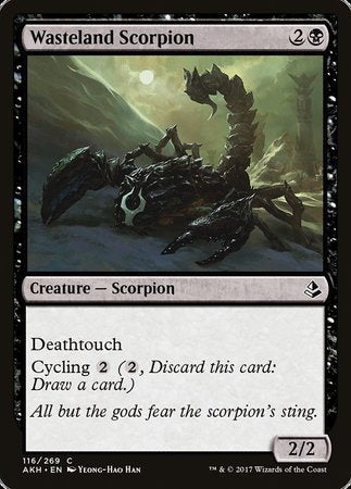 Wasteland Scorpion [Amonkhet] | Cards and Coasters CA