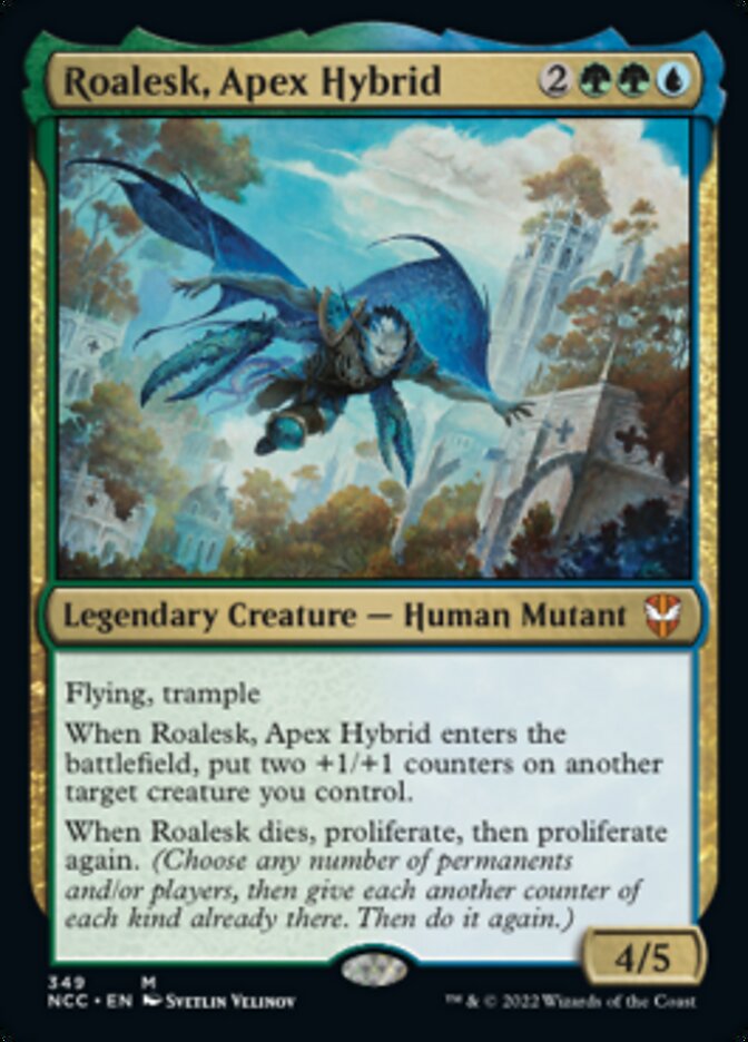 Roalesk, Apex Hybrid [Streets of New Capenna Commander] | Cards and Coasters CA