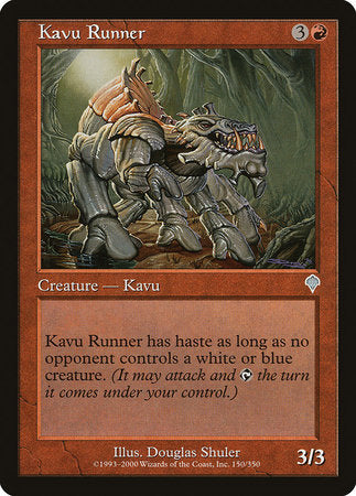 Kavu Runner [Invasion] | Cards and Coasters CA