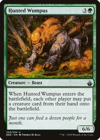 Hunted Wumpus [Battlebond] | Cards and Coasters CA