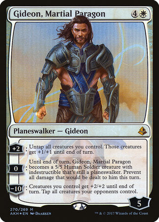 Gideon, Martial Paragon [Amonkhet] | Cards and Coasters CA