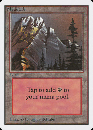 Mountain (A) [Unlimited Edition] | Cards and Coasters CA