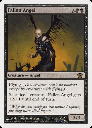 Fallen Angel [Eighth Edition] | Cards and Coasters CA