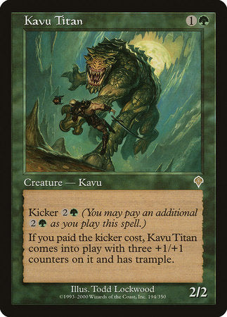 Kavu Titan [Invasion] | Cards and Coasters CA