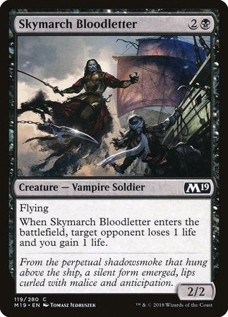 Skymarch Bloodletter [Core Set 2019] | Cards and Coasters CA