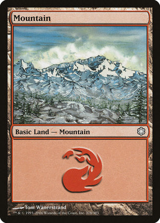 Mountain (378) [Coldsnap Theme Decks] | Cards and Coasters CA