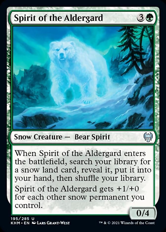 Spirit of the Aldergard [Kaldheim] | Cards and Coasters CA