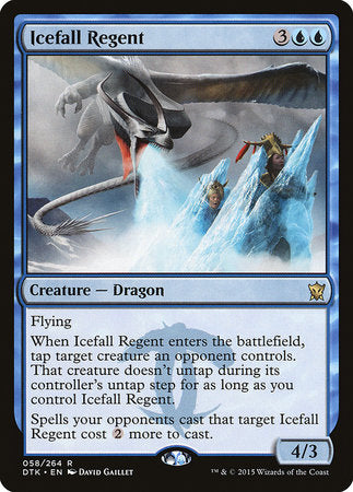 Icefall Regent [Dragons of Tarkir] | Cards and Coasters CA