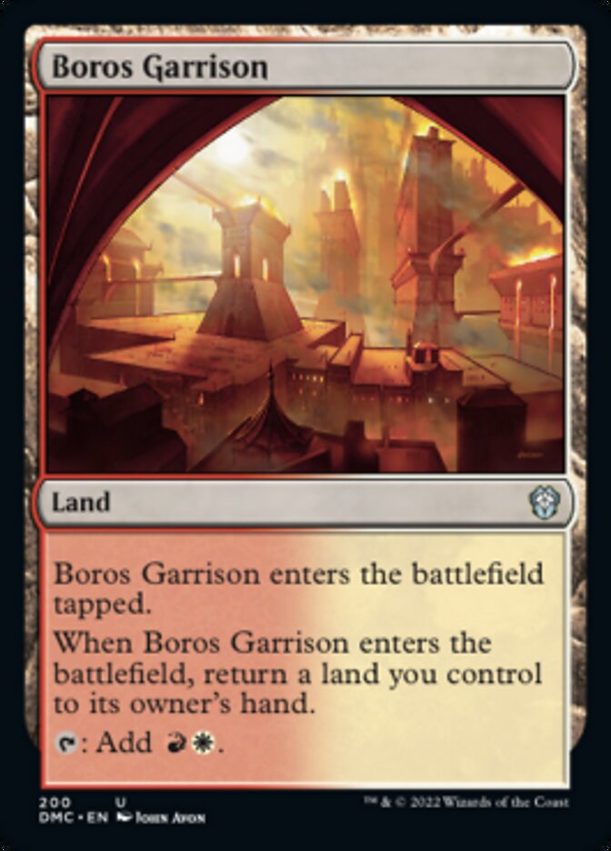 Boros Garrison [Dominaria United Commander] | Cards and Coasters CA