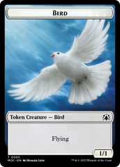 Bird // Kobolds of Kher Keep Double-Sided Token [March of the Machine Commander Tokens] | Cards and Coasters CA