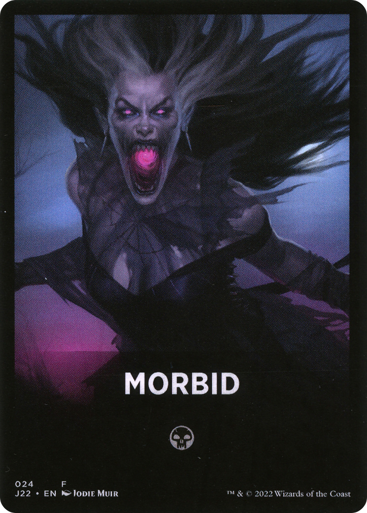 Morbid Theme Card [Jumpstart 2022 Front Cards] | Cards and Coasters CA