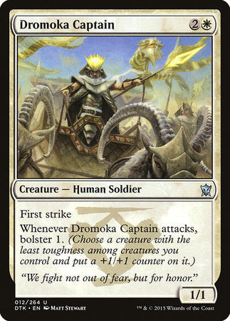 Dromoka Captain [Dragons of Tarkir] | Cards and Coasters CA
