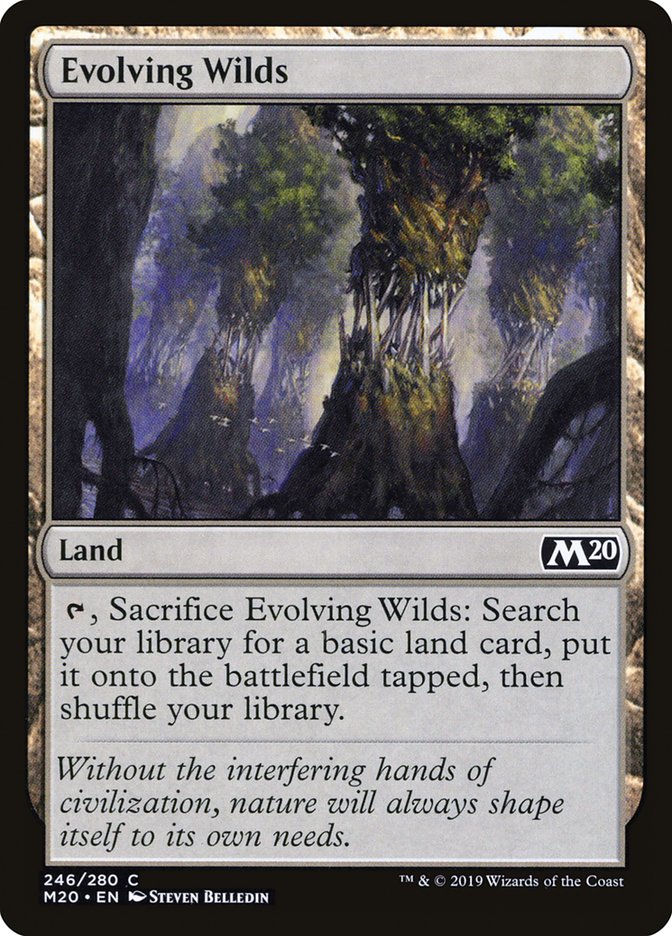 Evolving Wilds [Core Set 2020] | Cards and Coasters CA