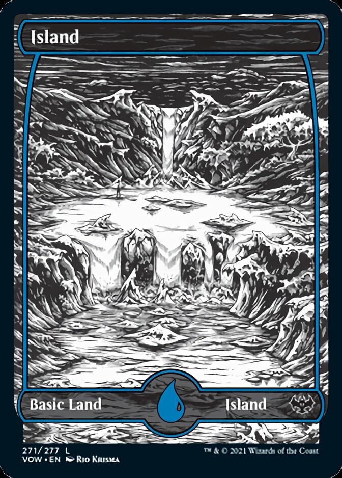 Island (271) [Innistrad: Crimson Vow] | Cards and Coasters CA